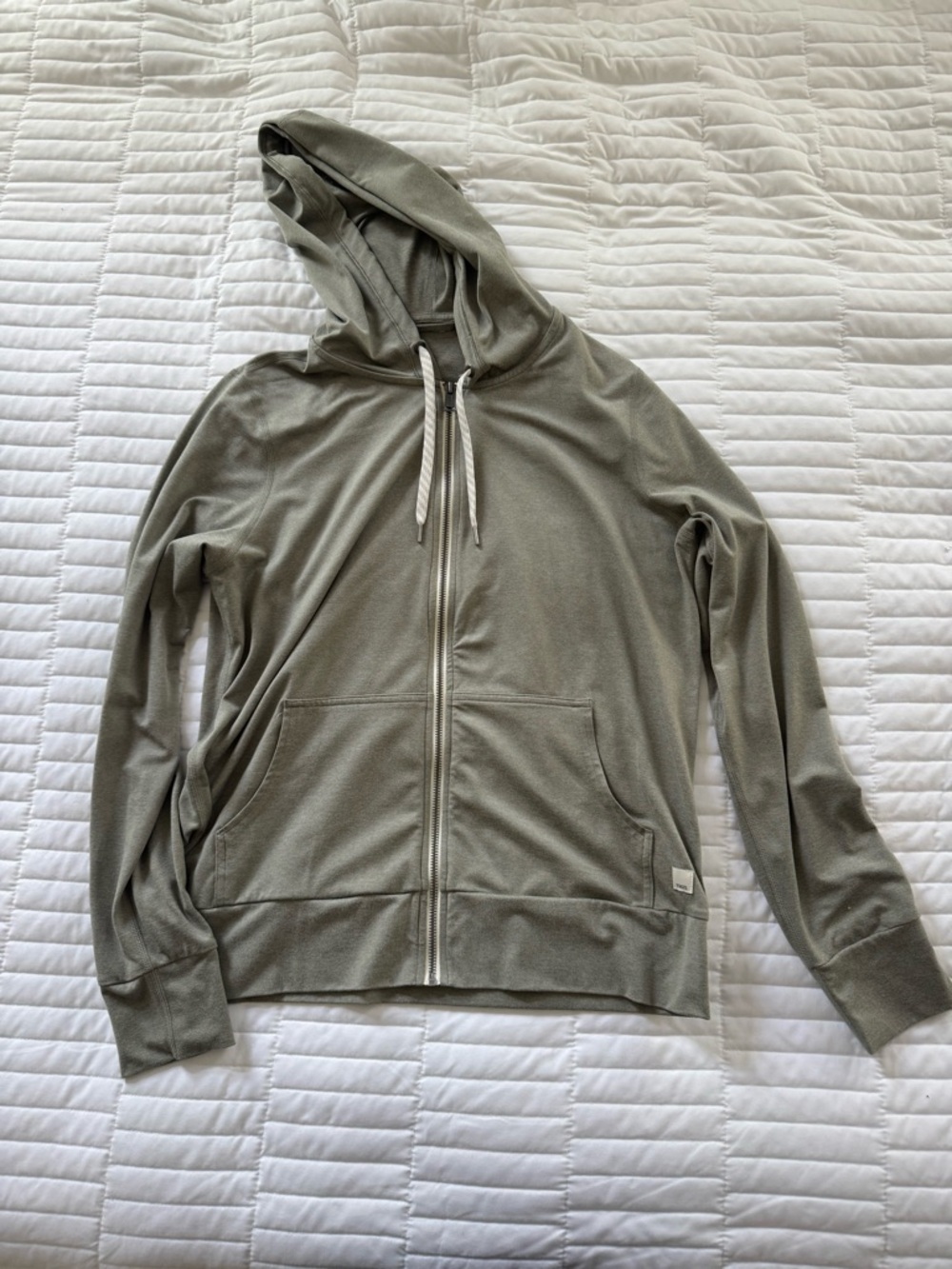 Vuori Olive Green Halo Hoodie